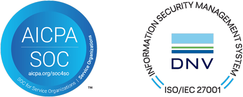 AICPA and SOC Certification Logos